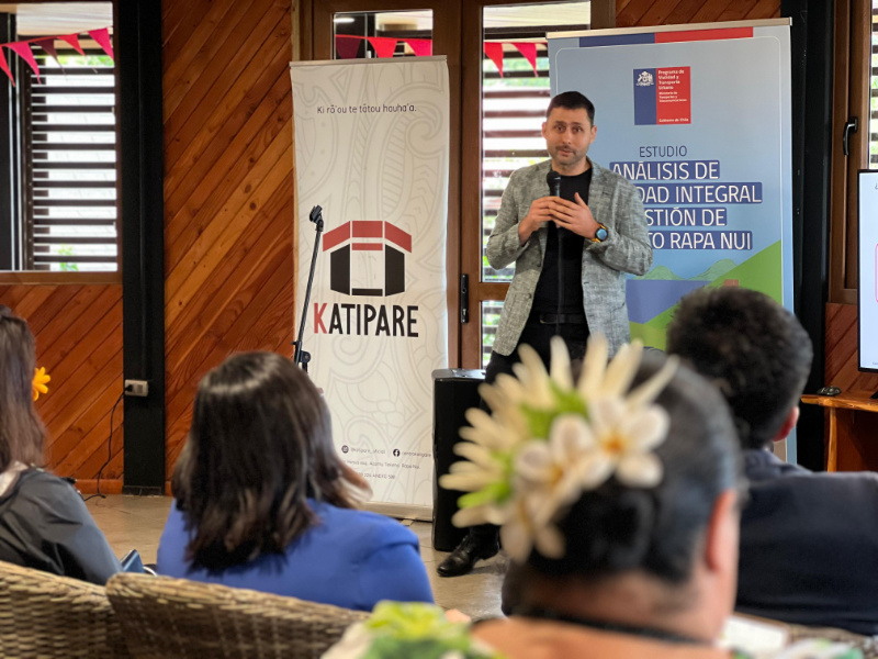 MTT presenta oficialmente el primer estudio de movilidad sostenible en Rapa Nui